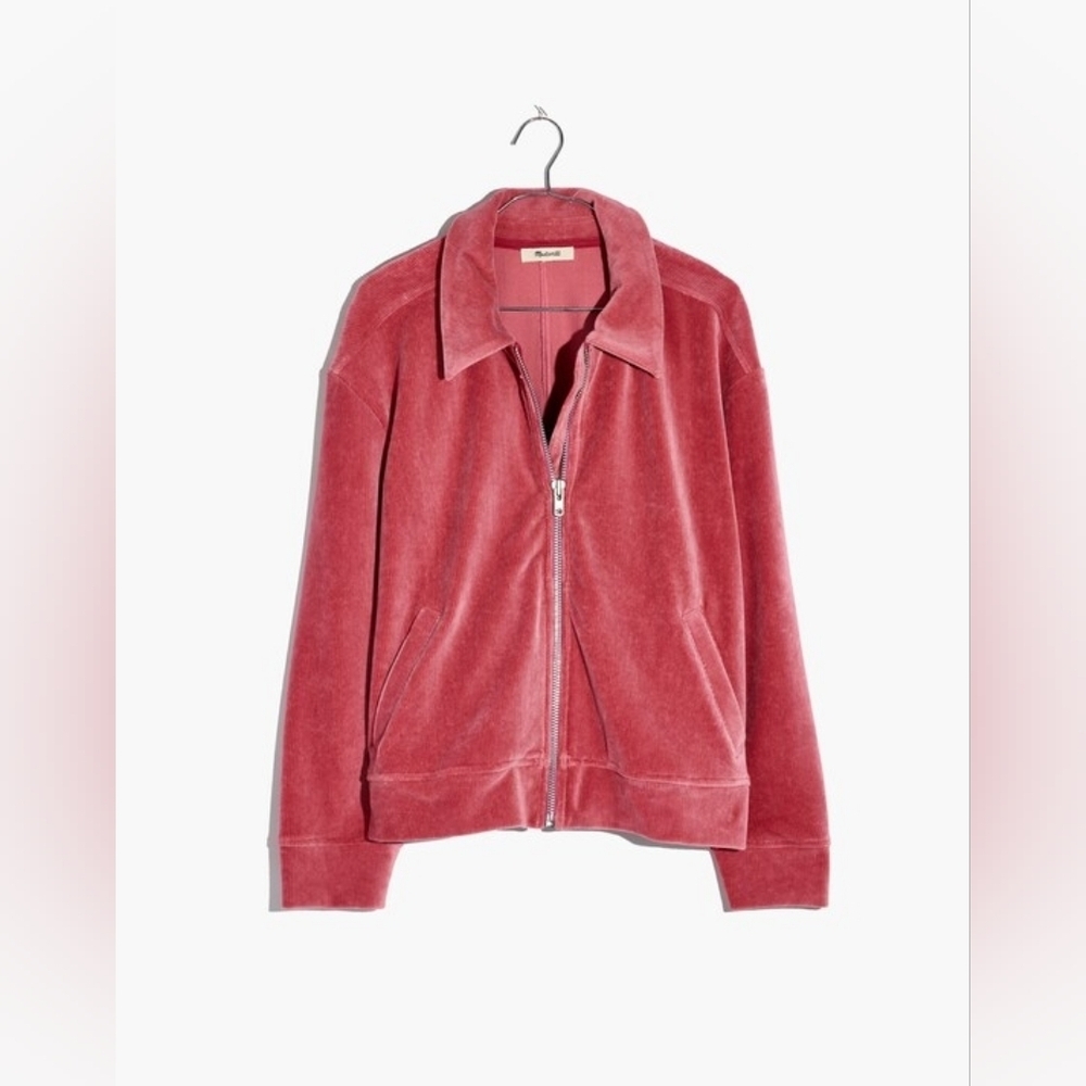Madewell + Texture & Thread Velour Corduroy Bomber Jacket - Picture 16 of 16